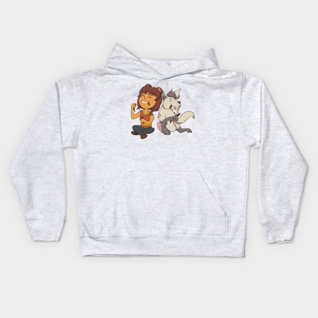 Jerky Friends Kids Hoodie by AoD